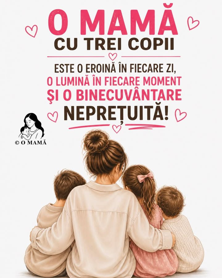 O mamă cu trei copii este o adevărată EROINĂ