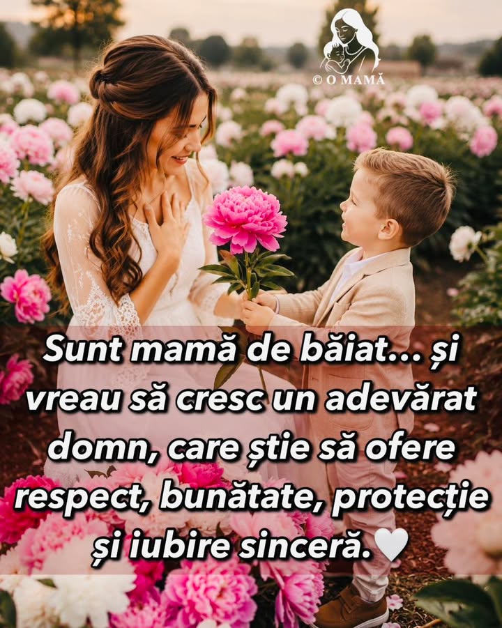 Să fii mamă de băiat e o altfel de împlinire…