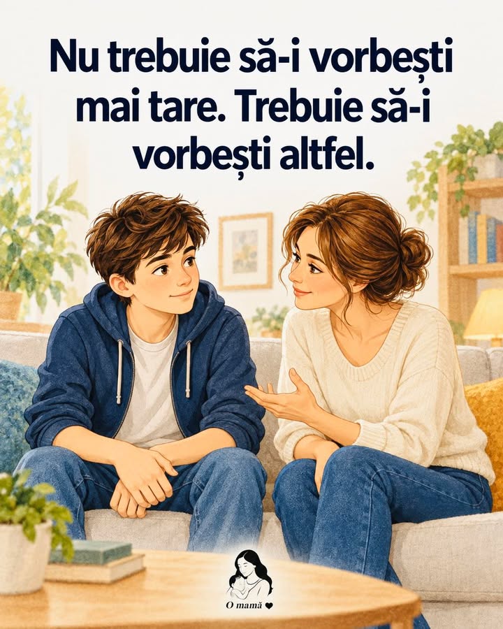 O perspectivă interesantă asupra modului în care ar trebui să le vorbim adolescenților.