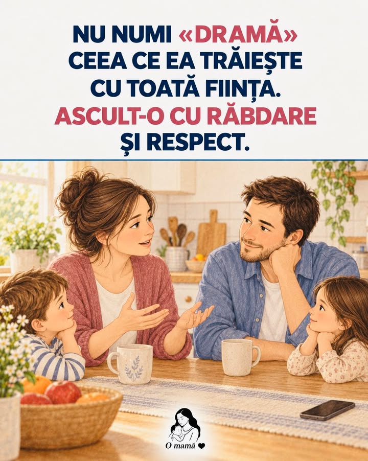 Un tată prezent nu are grijă doar de copii, ci și de mama lor., fotografia 5