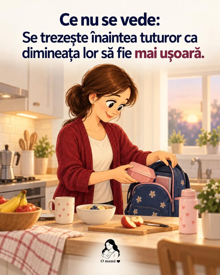Munca unei mame nu se vede niciodată atât cât ar trebui!