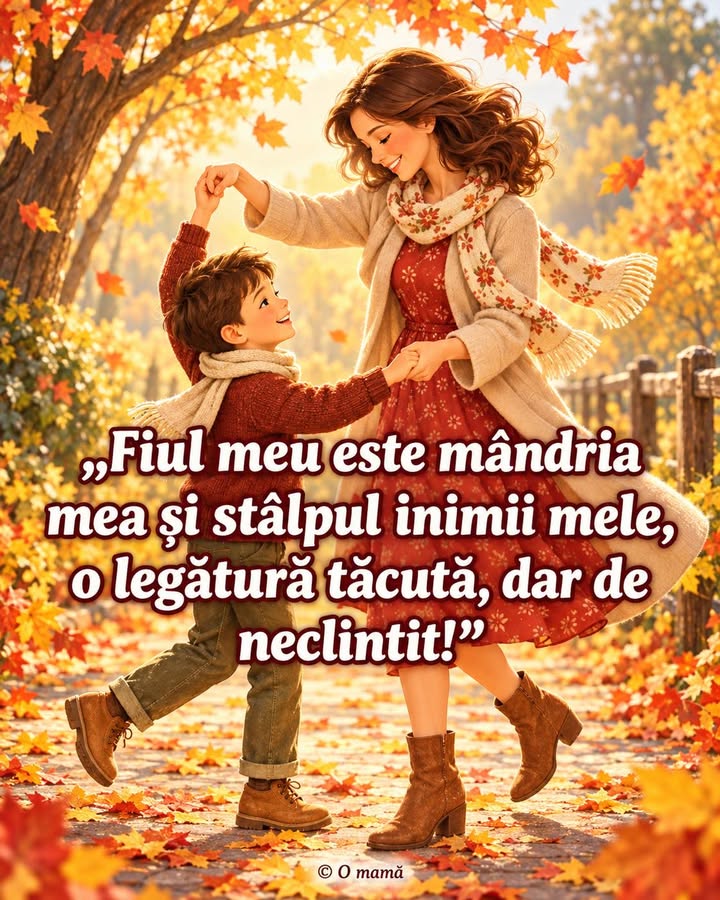 Fiul meu este mândria mea