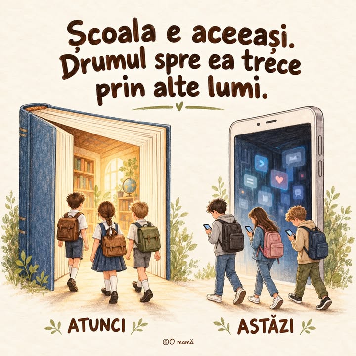 Școala e aceeași.