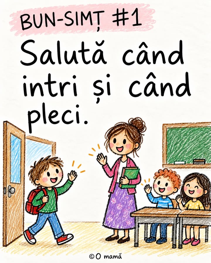 Reguli de bun-simț pe care toți copiii ar trebui să le cunoască