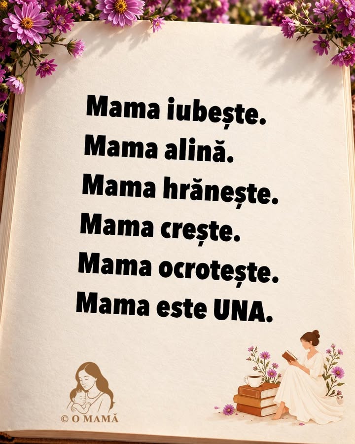 Mama este una.