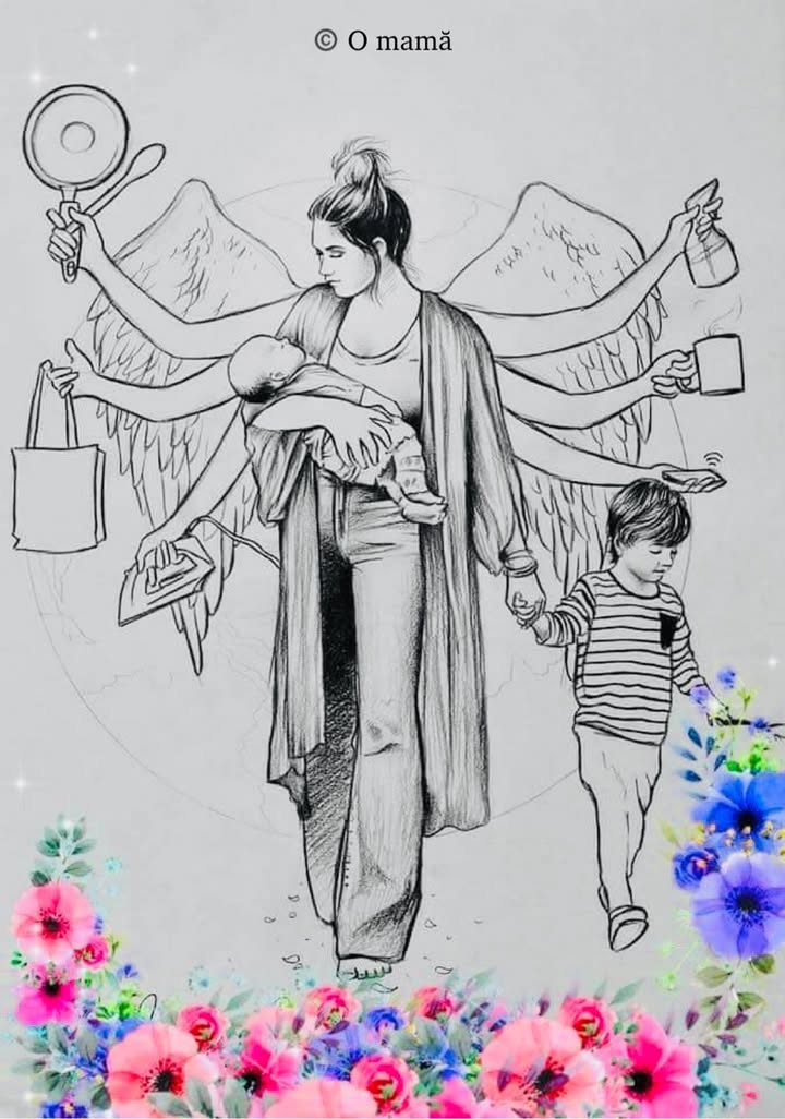 Te-aș pune într-un tablou, dar e prea mică rama, să cuprindă un erou cum ești tu mama.