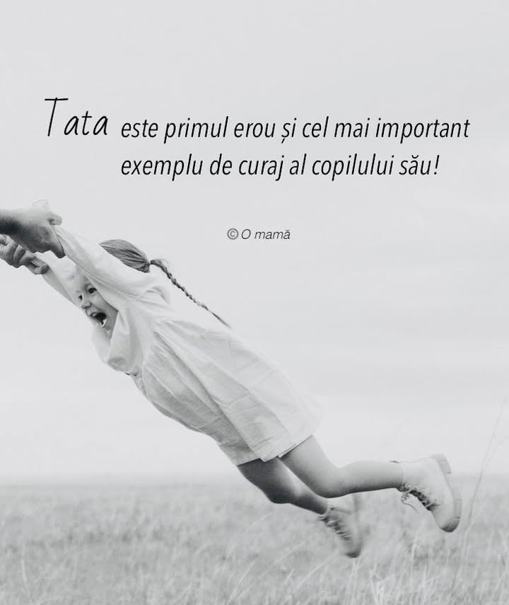 De la tata copilul învață curajul!