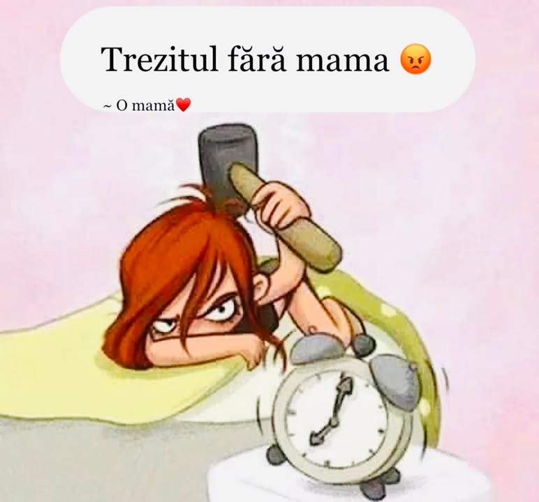 Fără mama...