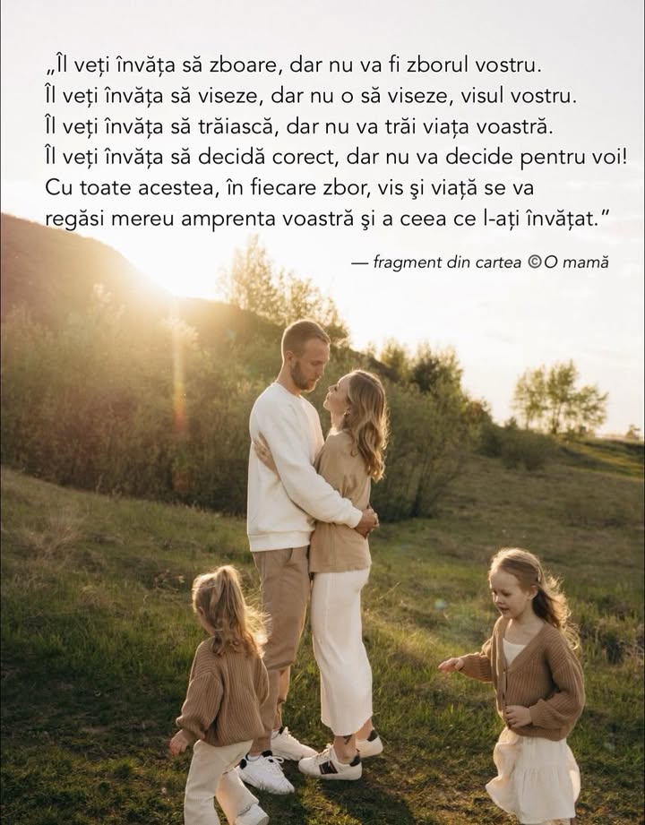 În fiecare zbor, vis şi viaţă se va regăsi mereu amprenta voastră şi a ceea ce l-ați…