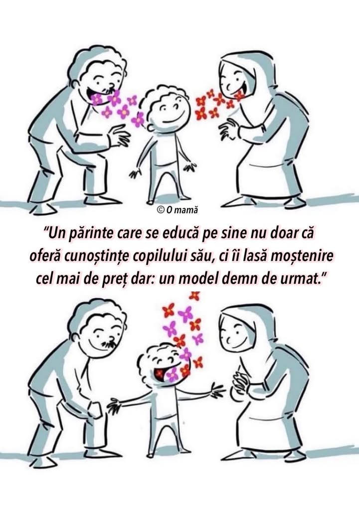 Părinții sunt vocea interioară a copilului!