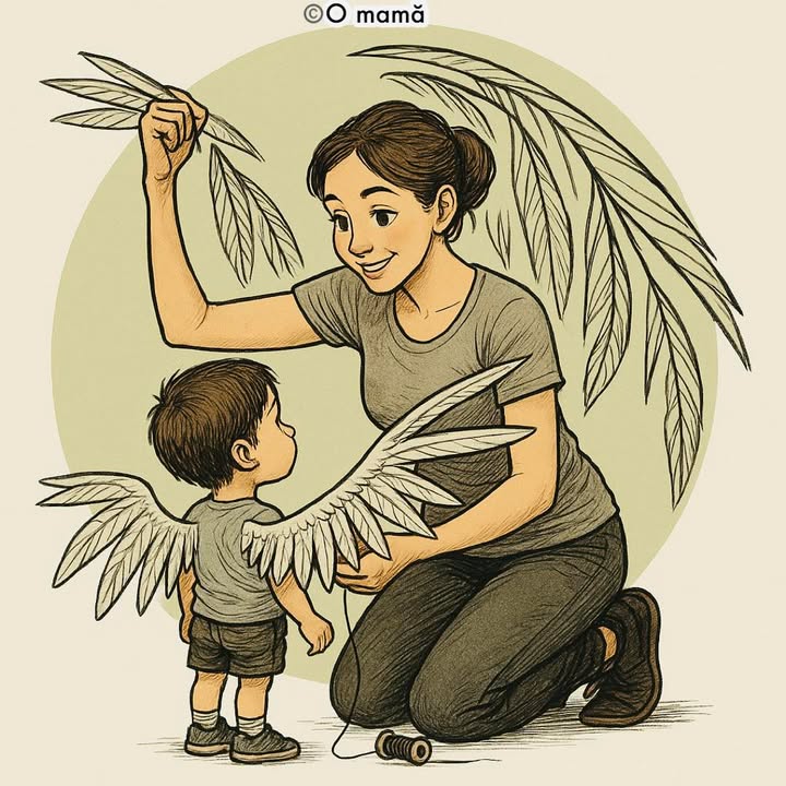 Mama, cel mai frumos exemplu de iubire și sacrificiu!