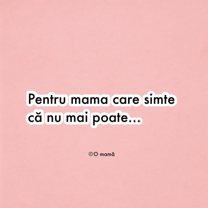 Ești o mamă minunată chiar și atunci