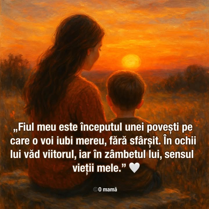 Fiul meu, povestea mea de iubire nemărginită!
