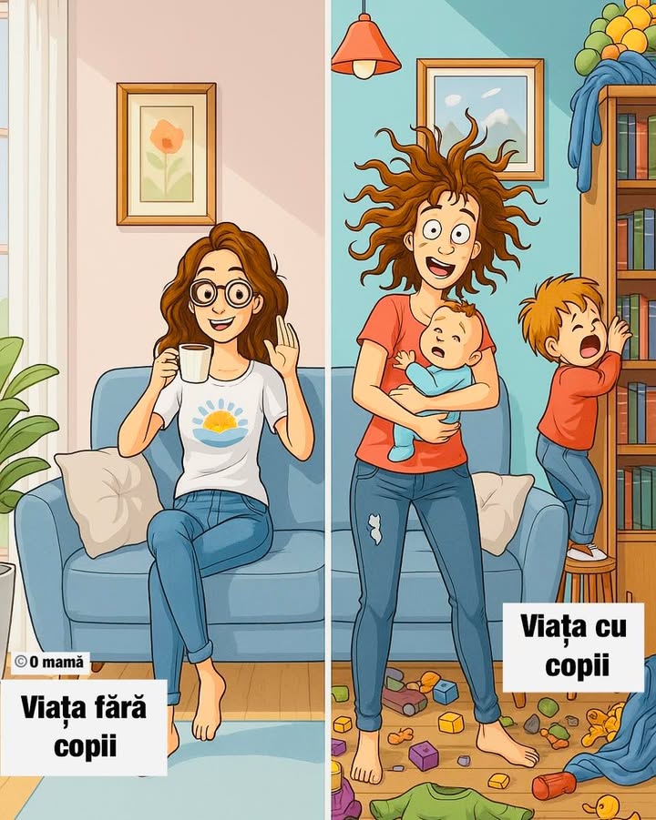 Viața înainte de copii poate părea liniștită, ordonată, cu dimineți tihnite și cești de…