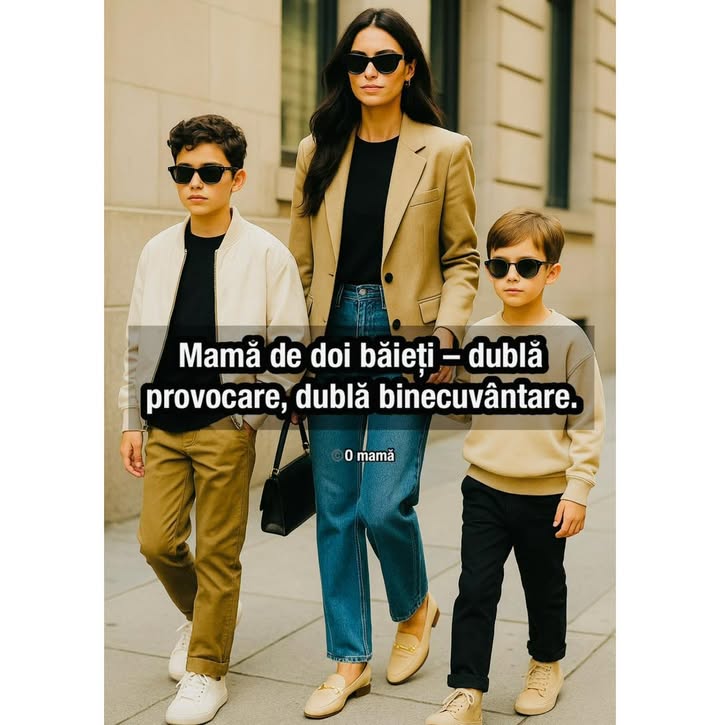 Să fii mamă de băieți este o provocare imensă