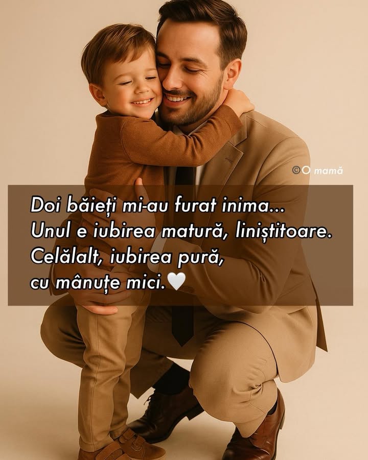 Doi băieți mi-au furat inima…