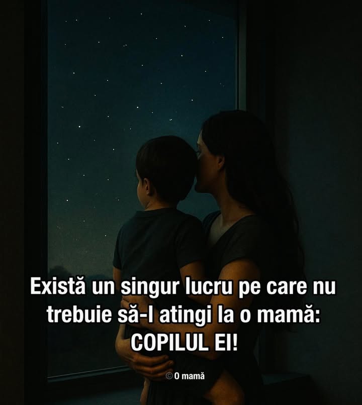 Copilul ei, înseamnă totul pentru ea…