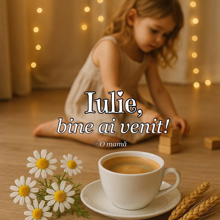 Iulie, bun venit!