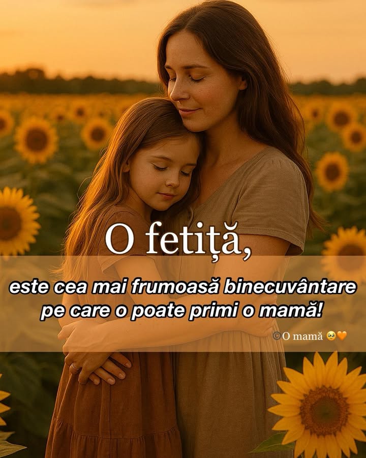 O fetiță CEA MAI FRUMOASĂ MINUNE