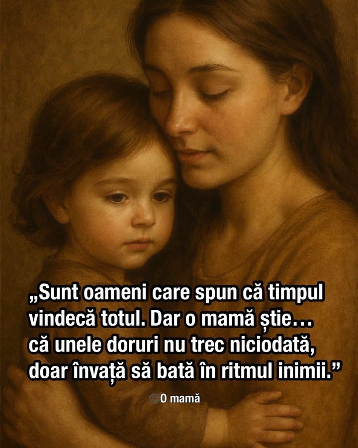 Dorul mamei nu trece niciodată…