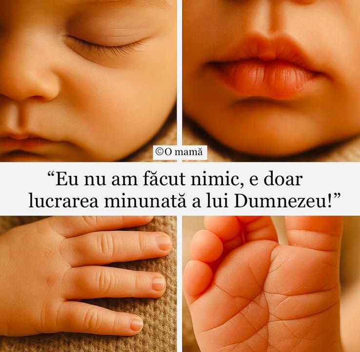 Dumnezeu mi-a dăruit un MIRACOL
