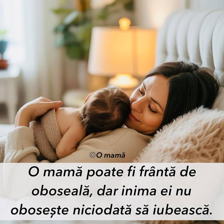 Noapte liniștită, mămici care nu obosiți niciodată să iubiți din toată inima!