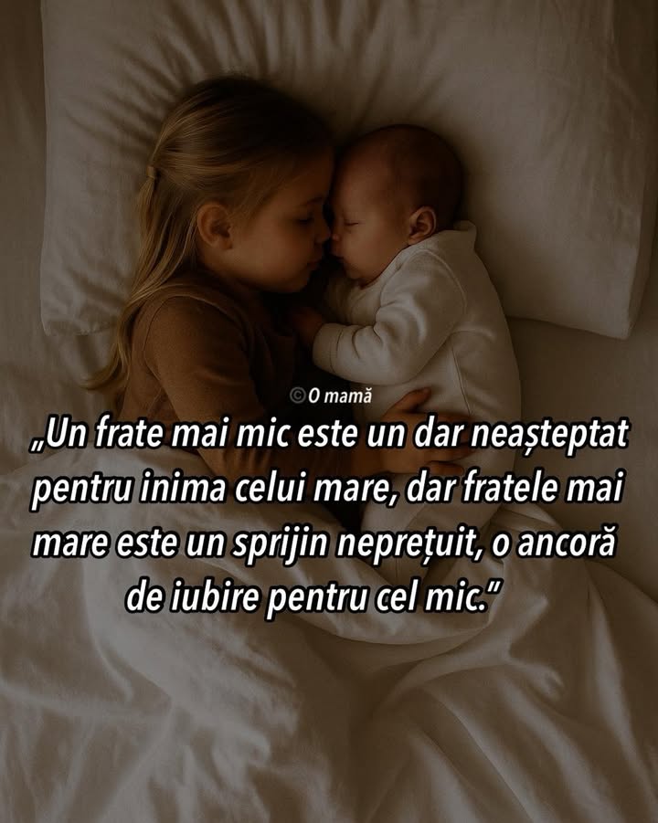 Cel mic e magie, cel mare e sprijin și