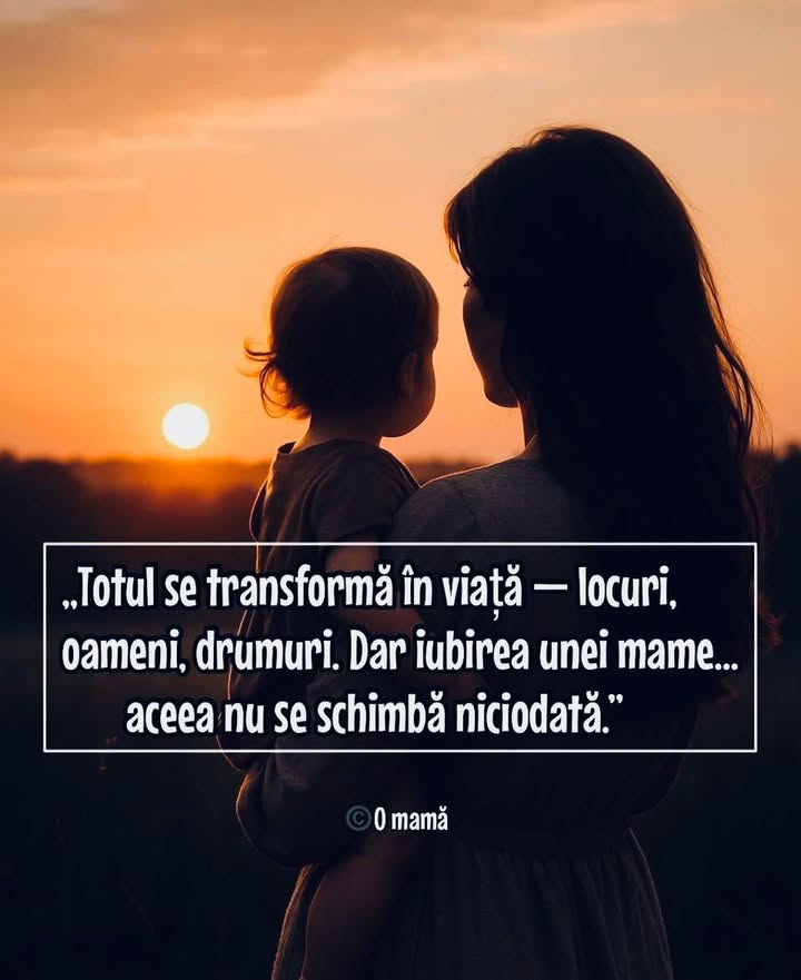 Numai mama rămâne mamă!
