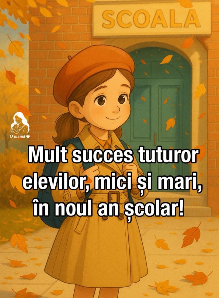 Fie ca fiecare zi să fie o nouă șansă de a descoperi, de a învăța și de a visa mai mult.