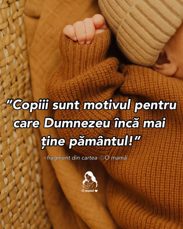 Copiii sunt dovada că Dumnezeu