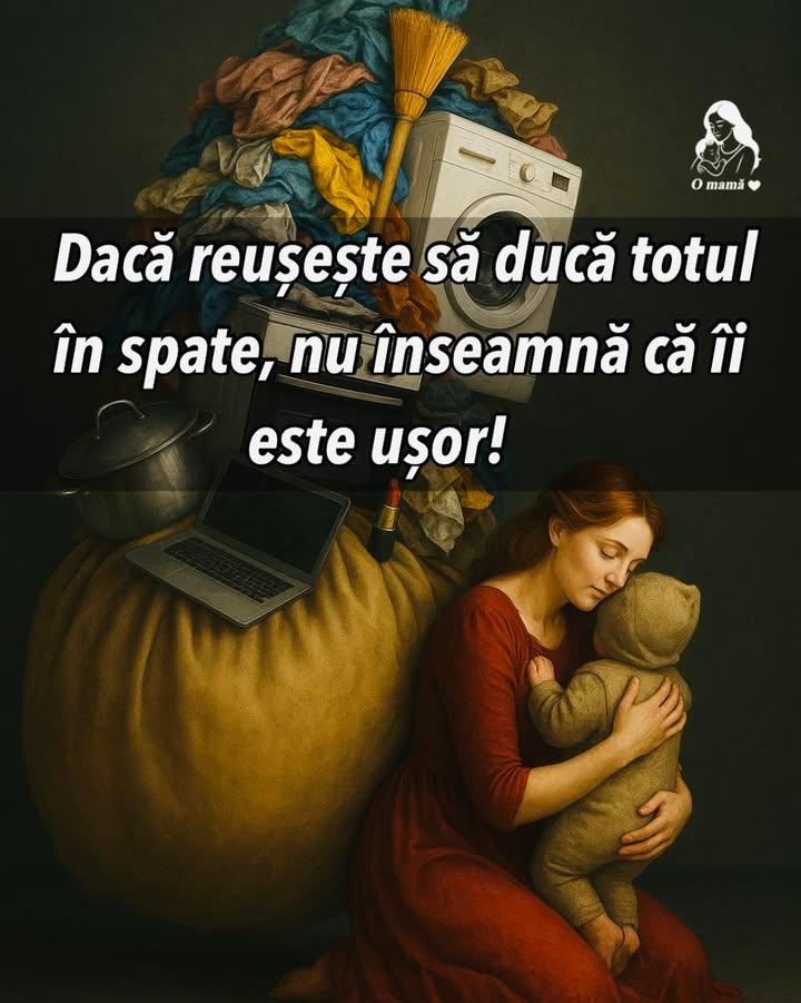 Apreciază ce face O MAMĂ!