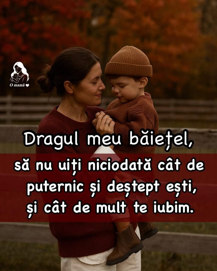 Indiferent ce îți va spune lumea, tu nu uita ce ți-ai spus părinții tăi.