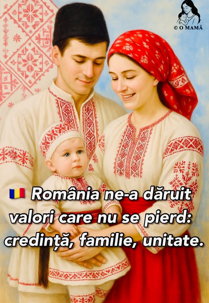 România înseamnă FAMILIE, IUBIRE, CREDINȚĂ, VALORI, TRADIȚII