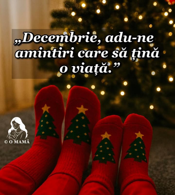 Decembrie, fii blând, cald și plin de momente de neuitat.