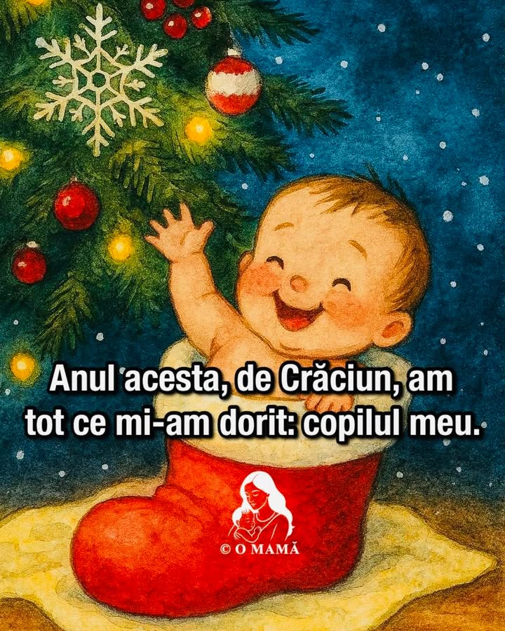 Anul acesta, de Crăciun, am tot ce mi-am dorit