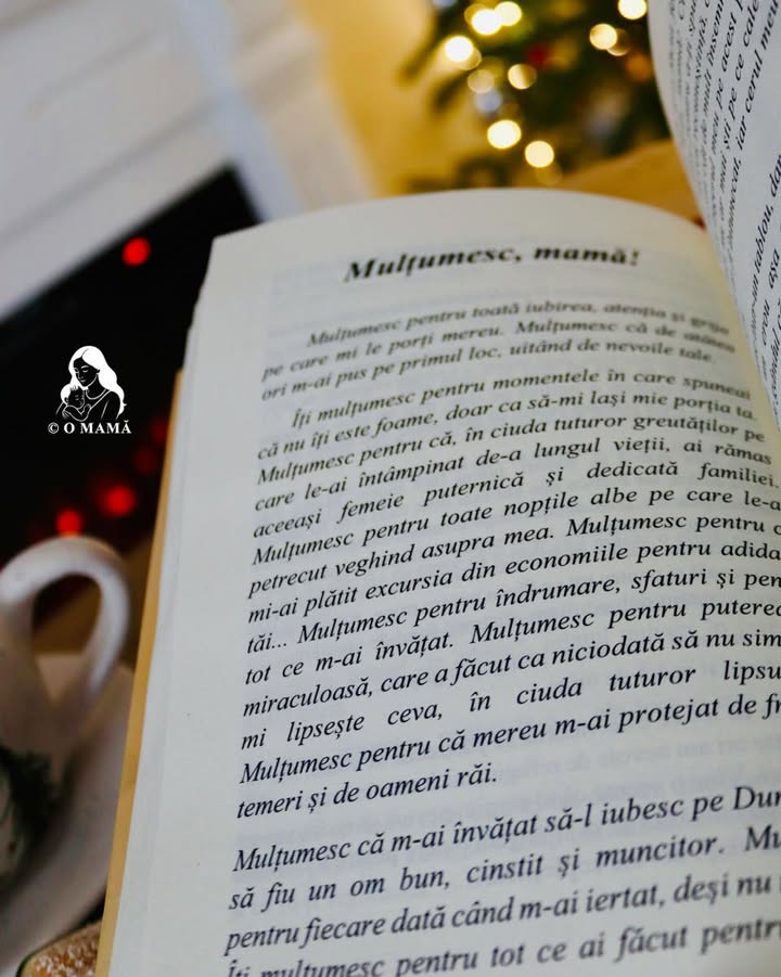 Mulțumesc, mamă», un cuvânt aparent simplu, dar care poartă în el recunoștință și iubire…