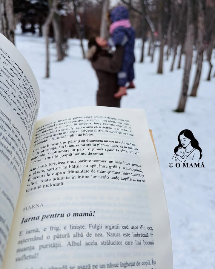 Iarna, pentru o mamă, înseamnă amintiri magice alături de copii.