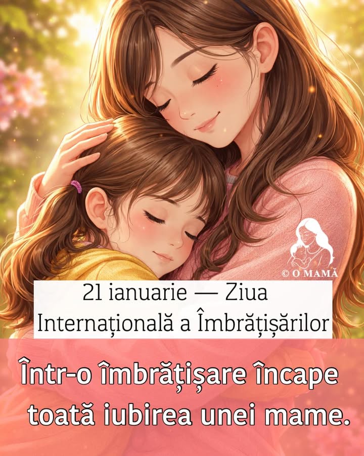 De Ziua Internațională a Îmbrățișărilor, ține-l mai strâns.