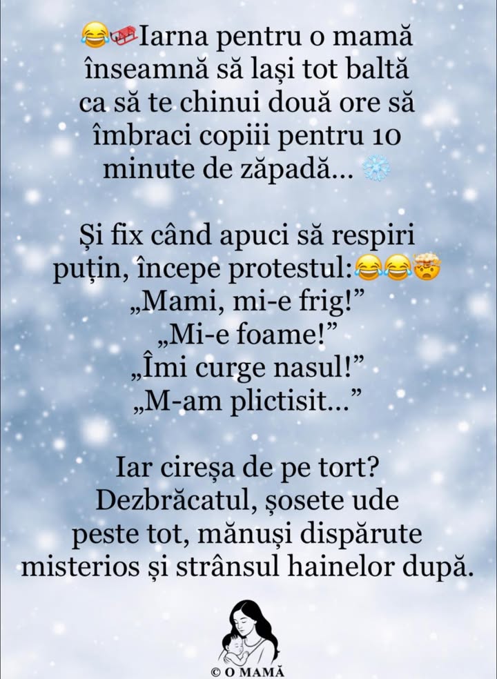 Supraviețuim și iarna asta.