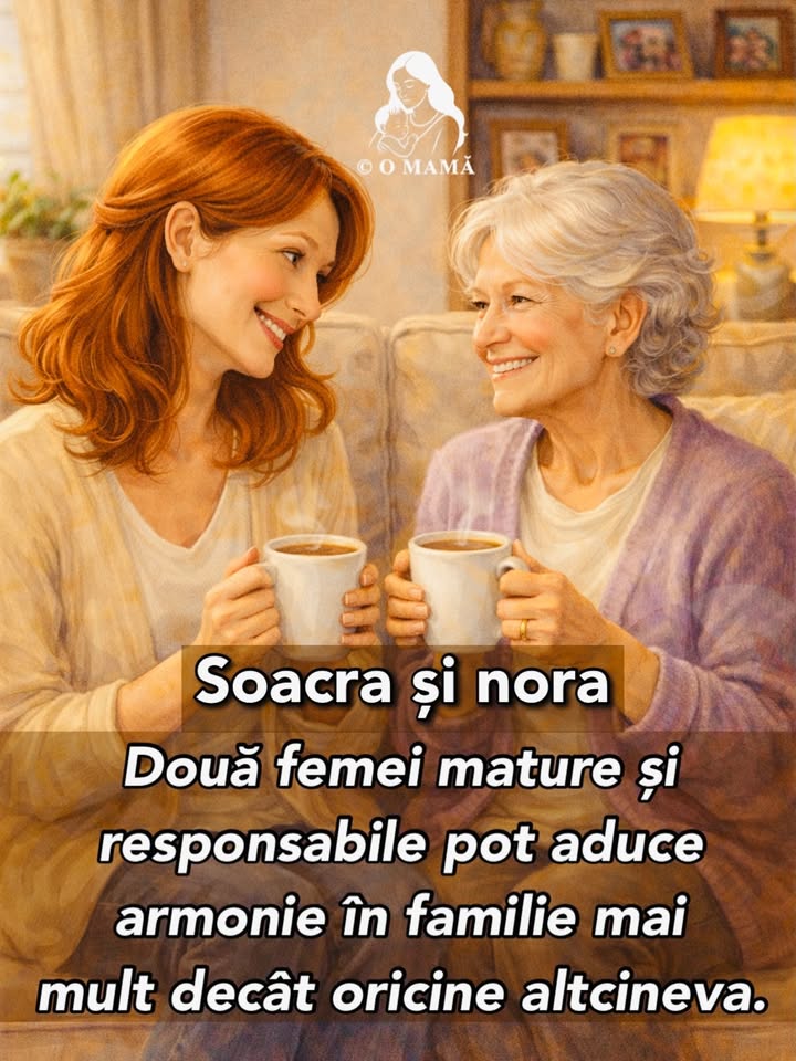 Două femei mature și responsabile pot aduce armonie într-o familie mai mult decât oricine…