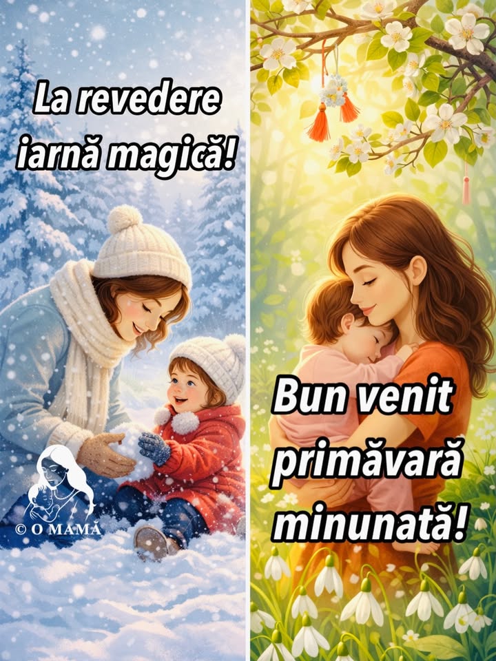 Dragă iarnă, mulțumim pentru amintirile magice.
