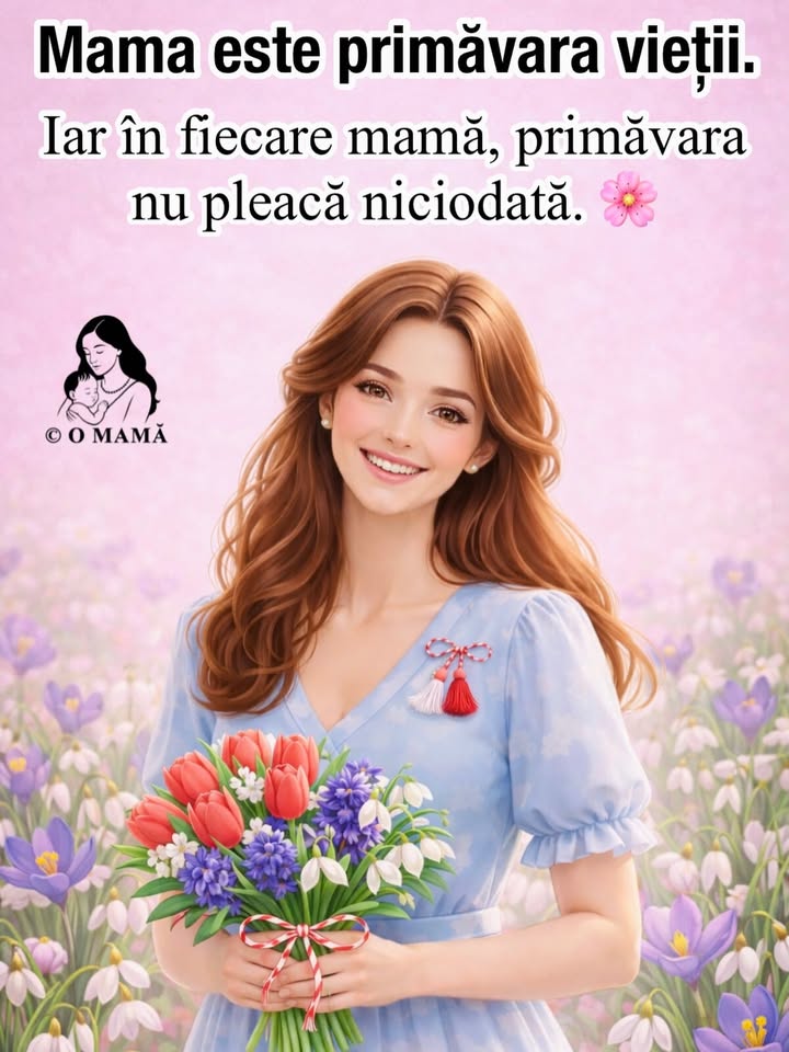 Mama este primăvara vieții.