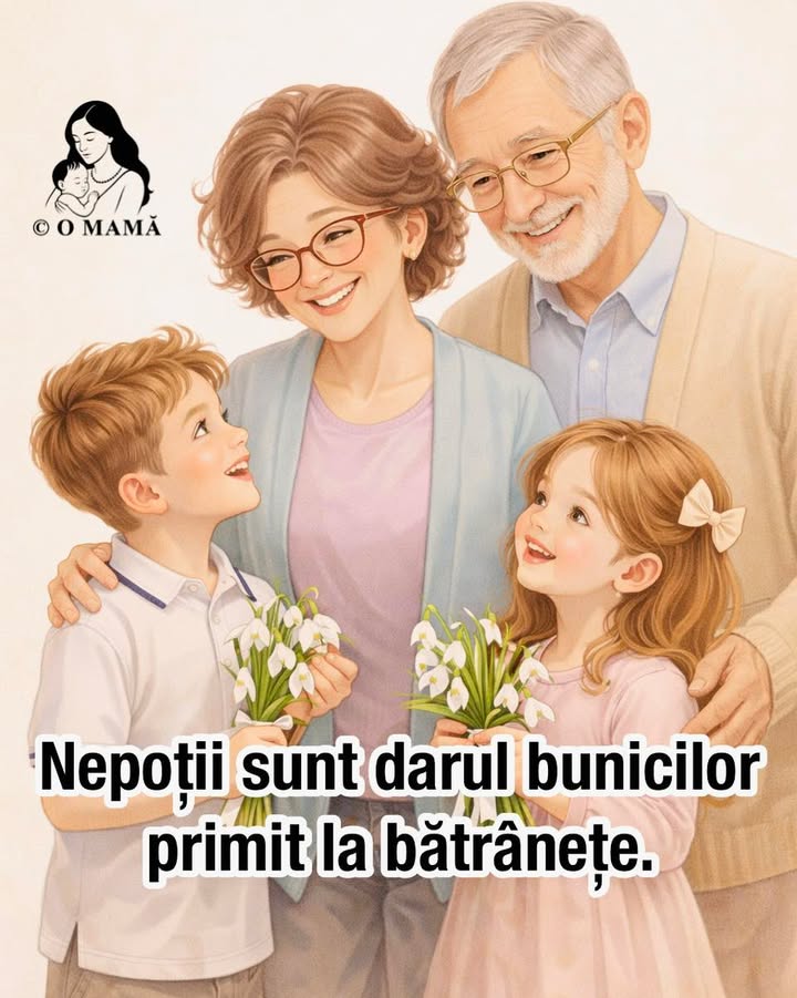 Nepoții sunt darul bunicilor
