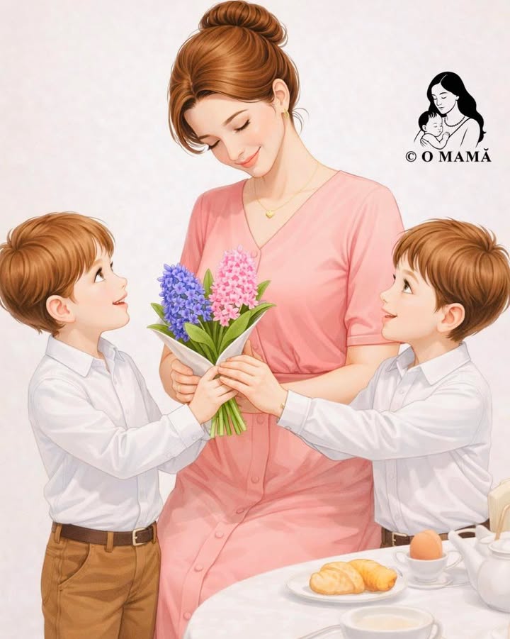 O mamă cu doi băieți poartă în inimă un dar pe care nu îl poate înveli nimeni în hârtie…