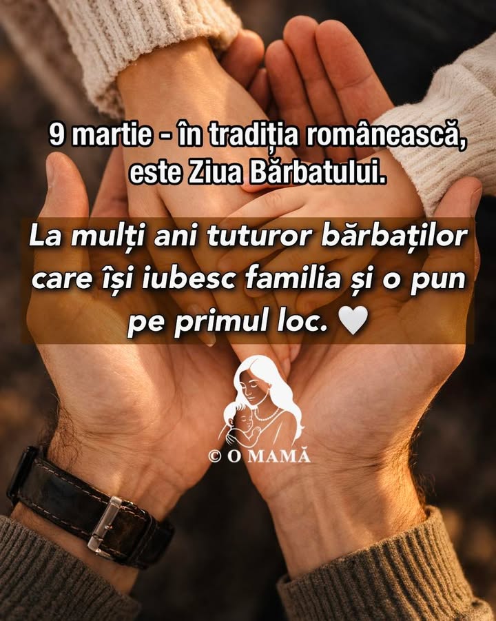 La mulți ani tuturor bărbaților care își iubesc familia și o pun pe primul loc.