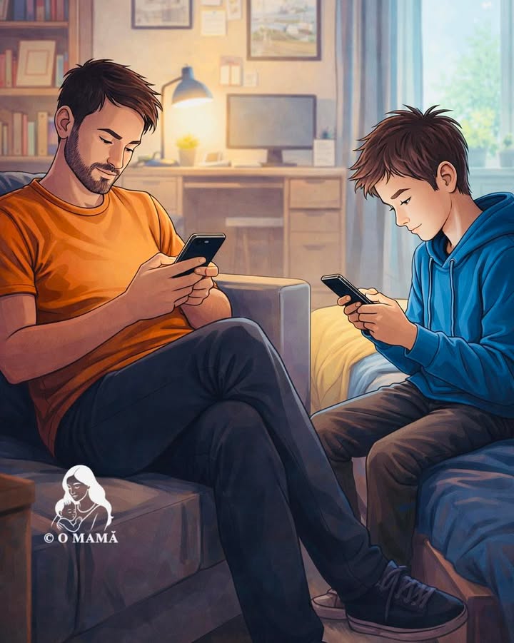 Degeaba le cerem copiilor să lase telefonul din mână…
