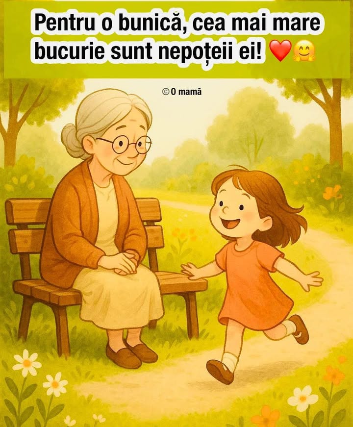 Pentru o bunică, nepoții sunt cea mai mare bucurie ELIXIRUL TINEREȚII!