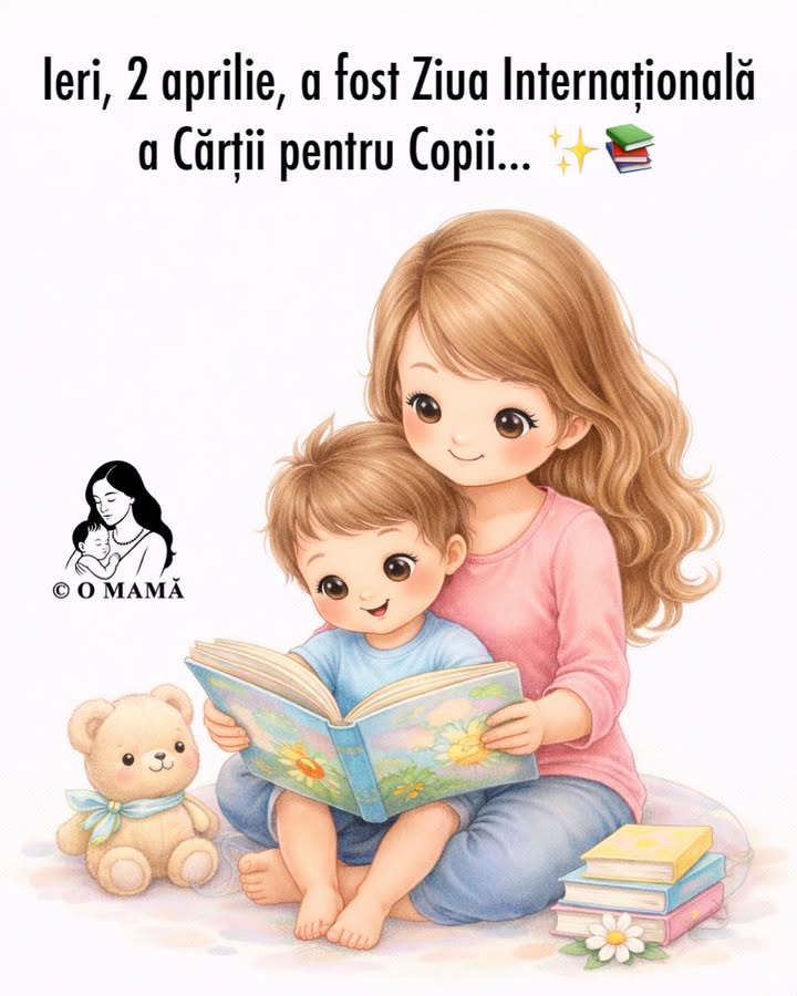 Ieri, 2 aprilie – Ziua Internațională a Cărții pentru Copii