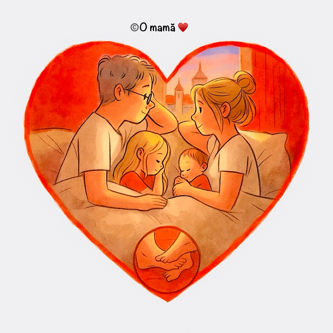 Părinții care dorm cu copiii, cresc oameni care se simt iubiți!